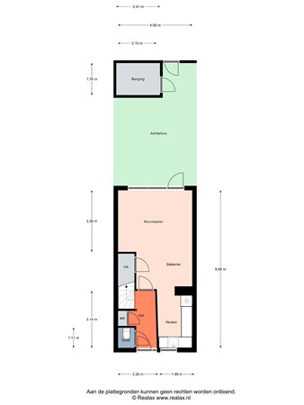 Floorplan - Straat van Corsica 116, 3825 VA Amersfoort